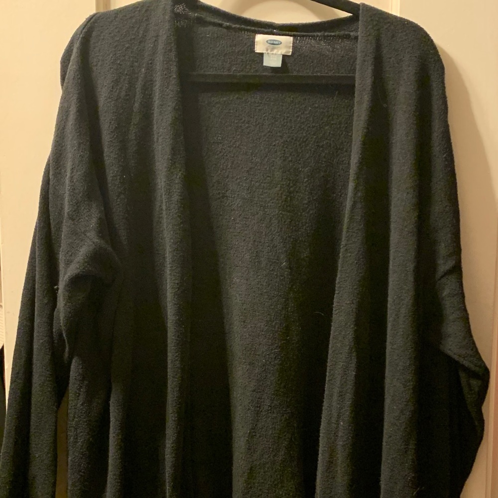 Black Knit Cardigan